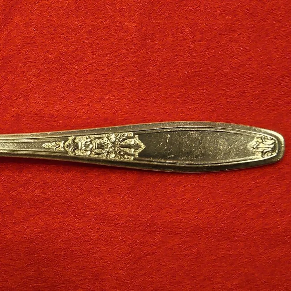 1847 Rogers Bros Silver-Plate Silverware - Lot of 11 Salad Forks w/Silvercloth